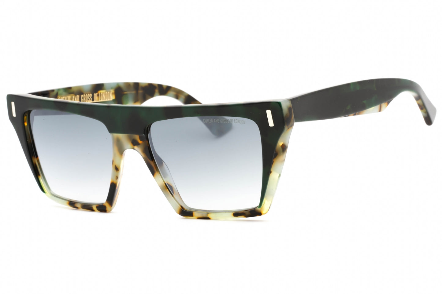 Cutler And Gross 1352s 03 Sunglasses Green Havana Size : 55