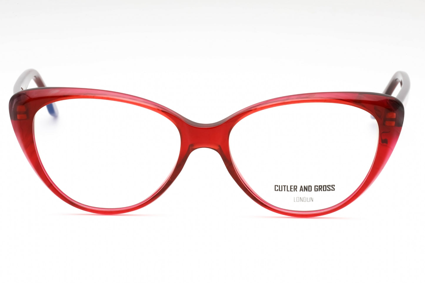 Cutler And Gross 137056 04 Eyeglasses Red Mini Size : 56