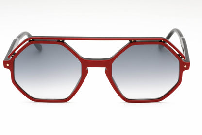 Cutler And Gross 137153 03 Sunglasses Red On Black Size : 53