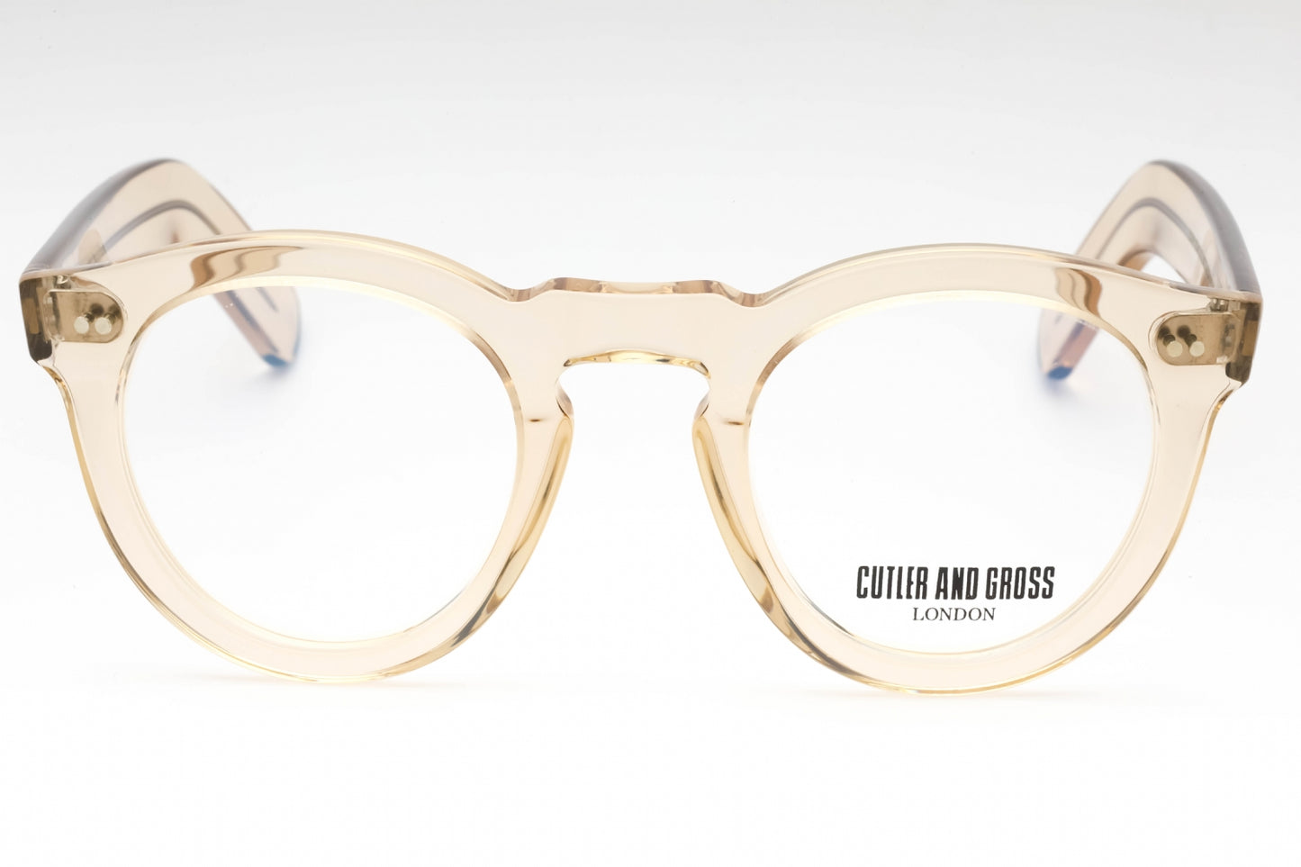 Cutler And Gross 0734v3 01 Eyeglasses Granny Chic Size : 48