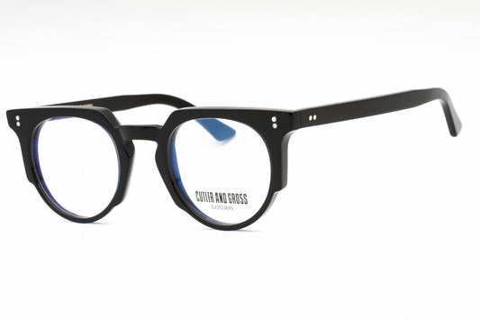 Cutler And Gross 138347 01 Eyeglasses Blue On Black Size : 47