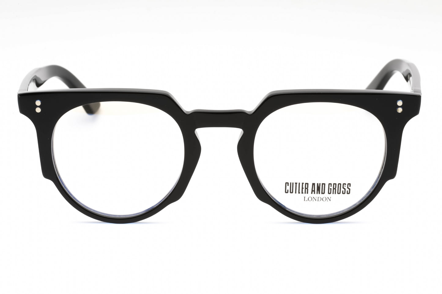 Cutler And Gross 138347 01 Eyeglasses Blue On Black Size : 47