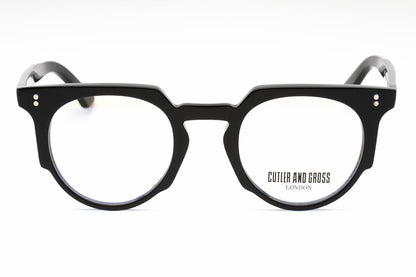Cutler And Gross 138347 01 Eyeglasses Blue On Black Size : 47
