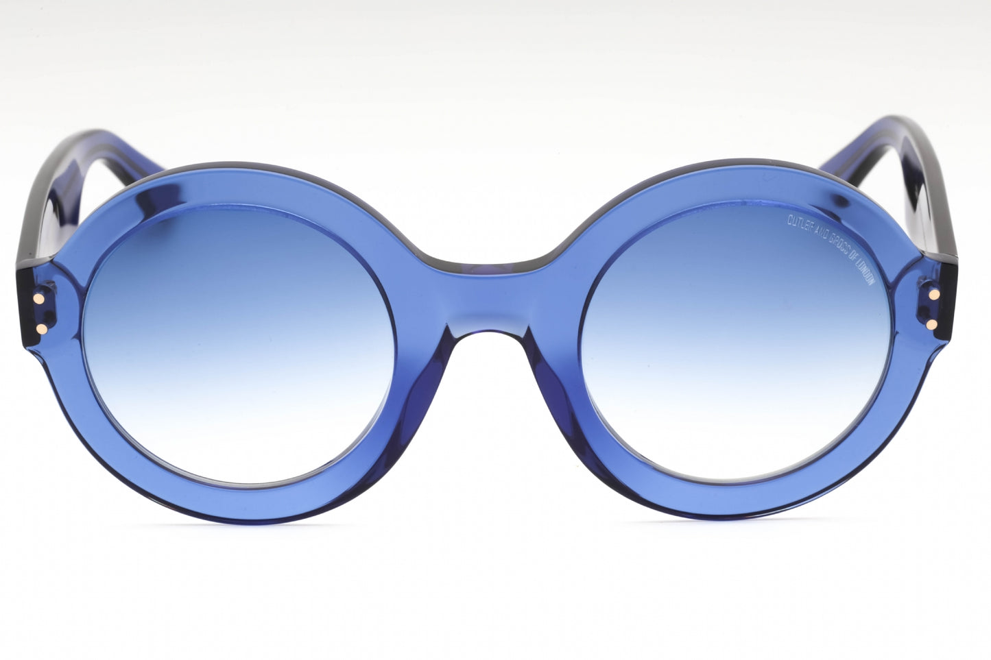Cutler And Gross 1377 06 Sunglasses Russain Blue Size : 52