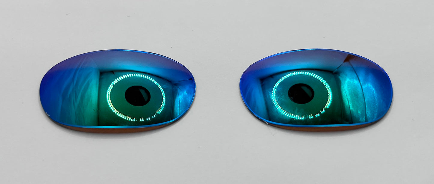 Costa Del Mar Harpoon Both Lenses Green Mirror Glass 580G