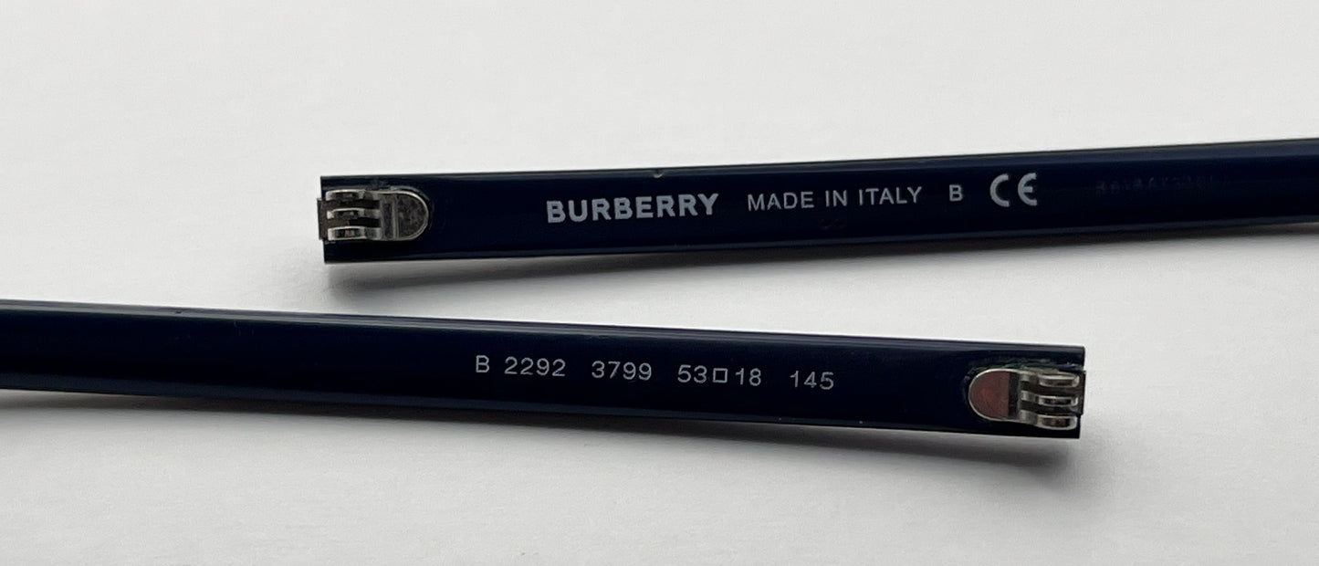 Burberry 2292 Both Temples Blue