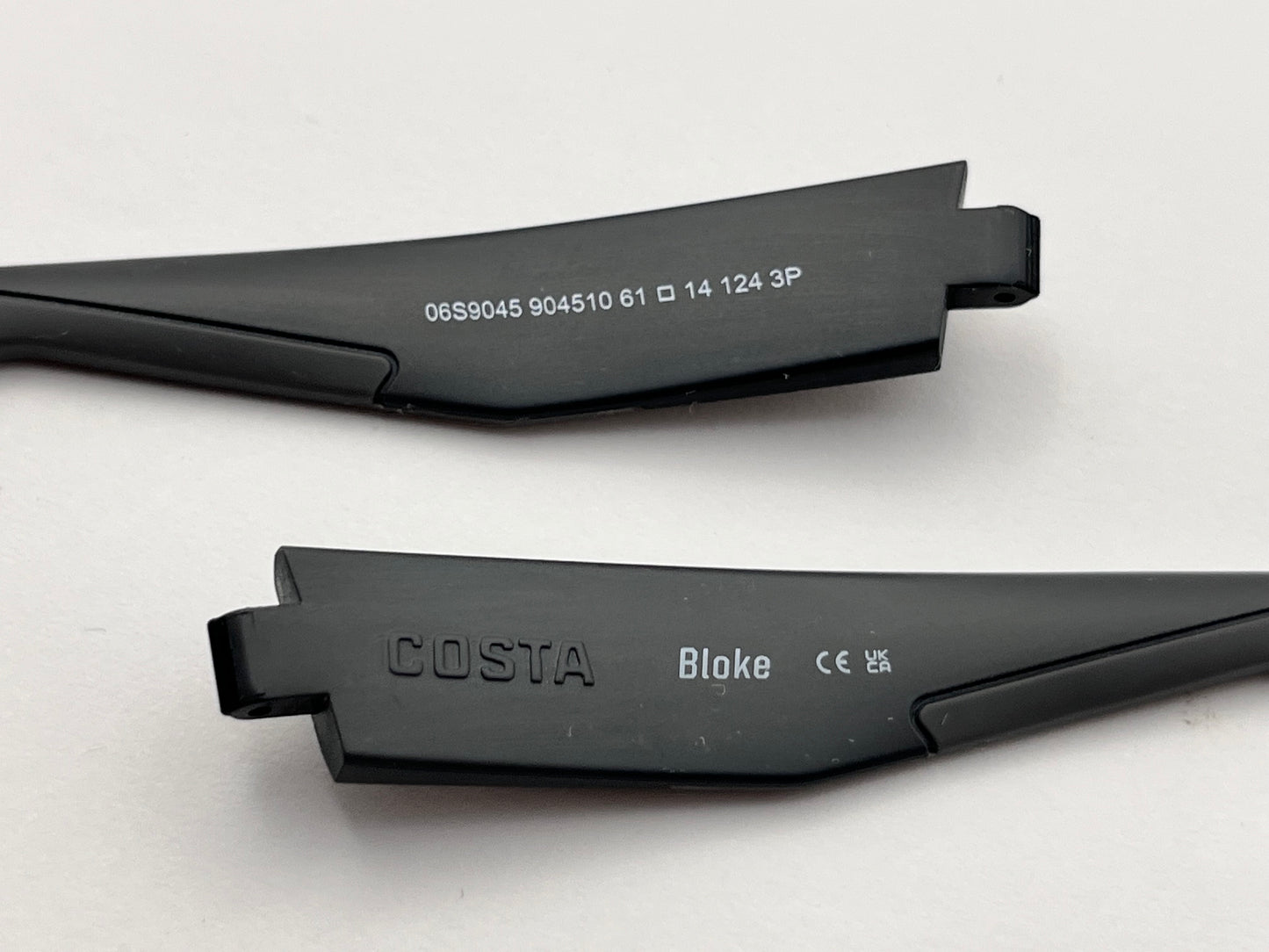 Costa Del Mar Bloke Both Temples Black/gray