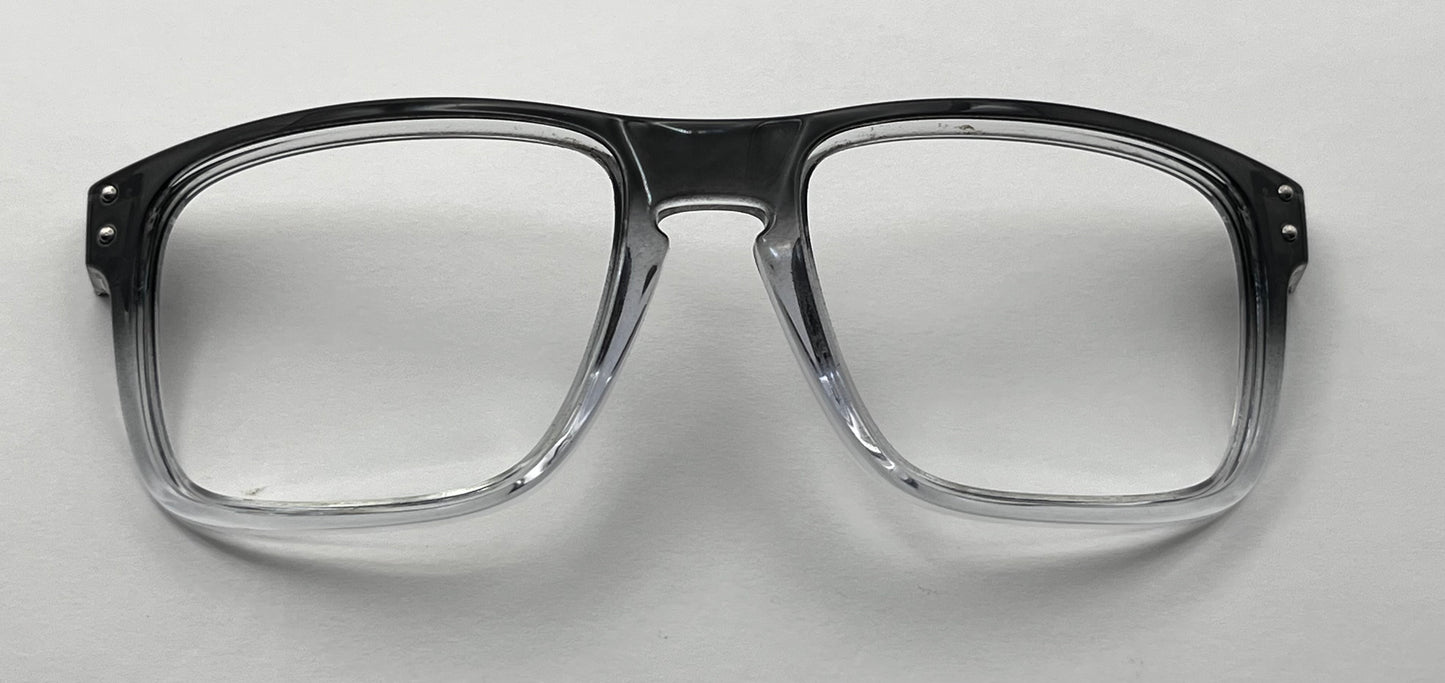 Oakley Holbrook Front Face Clear/black