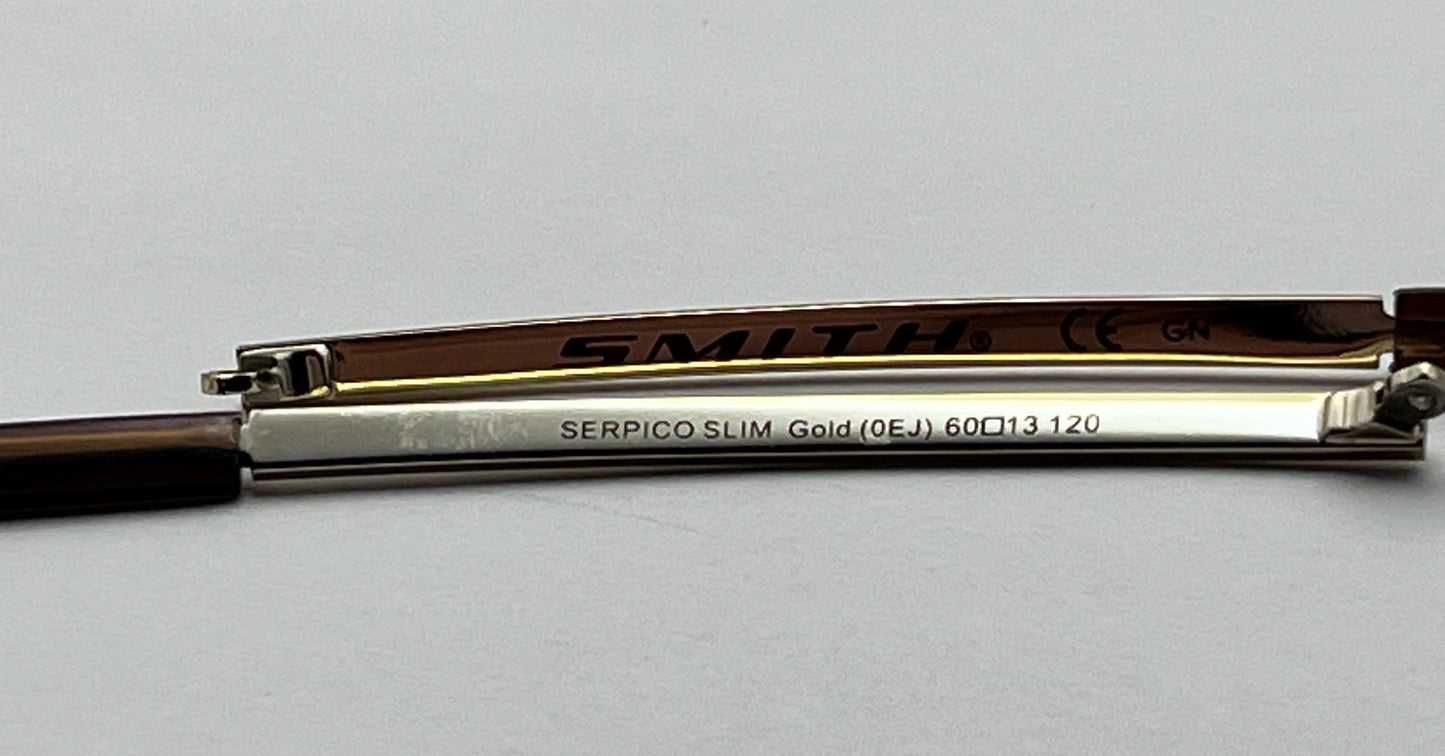 Smith Optics Serpico Slim Both Temples Gold/brown