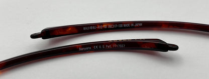 Maui Jim 412 Both Temples Tortoise