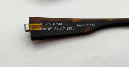 Maui Jim 815 Both Temples Matte Tortoise