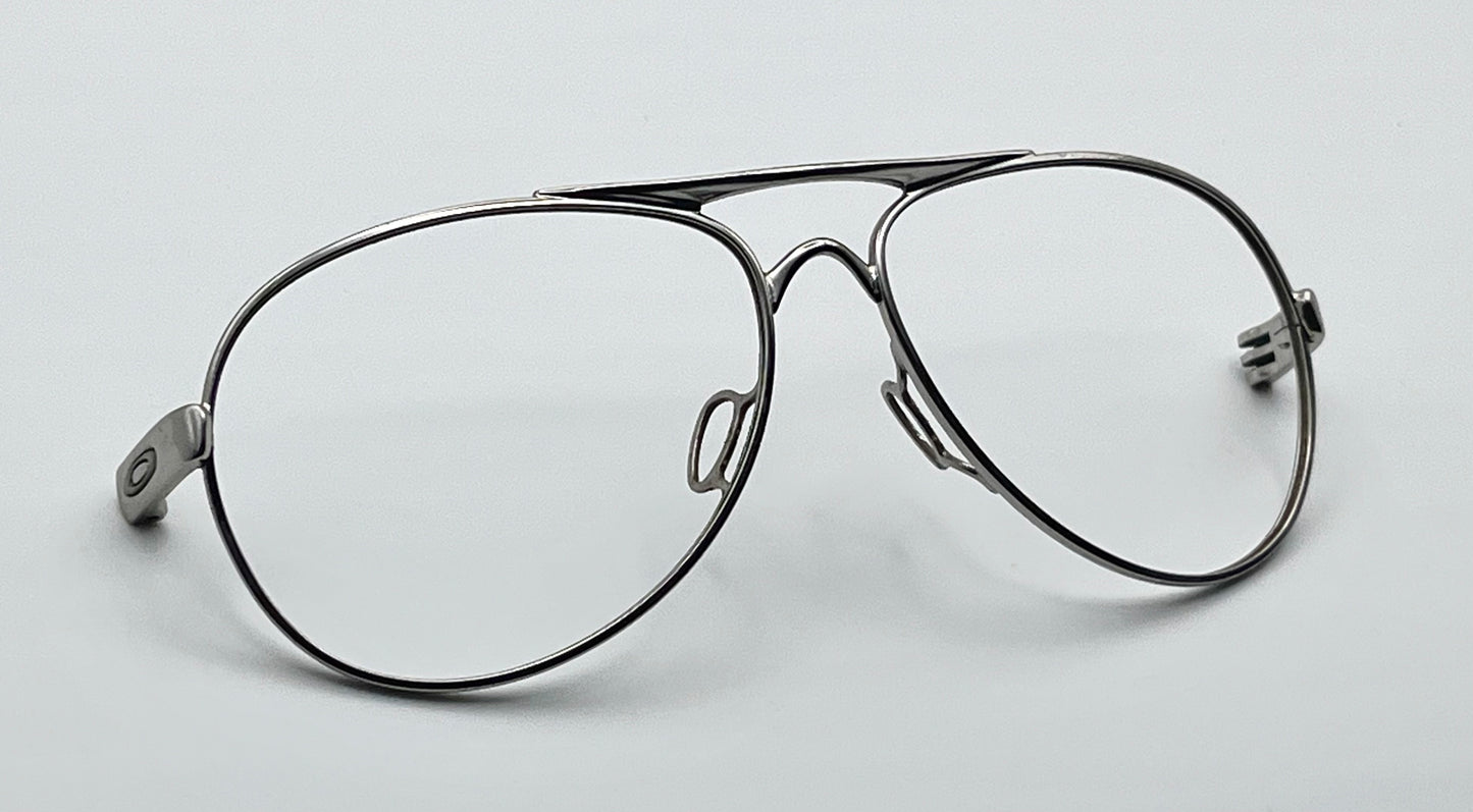Oakley Tie Breaker Front Face Silver