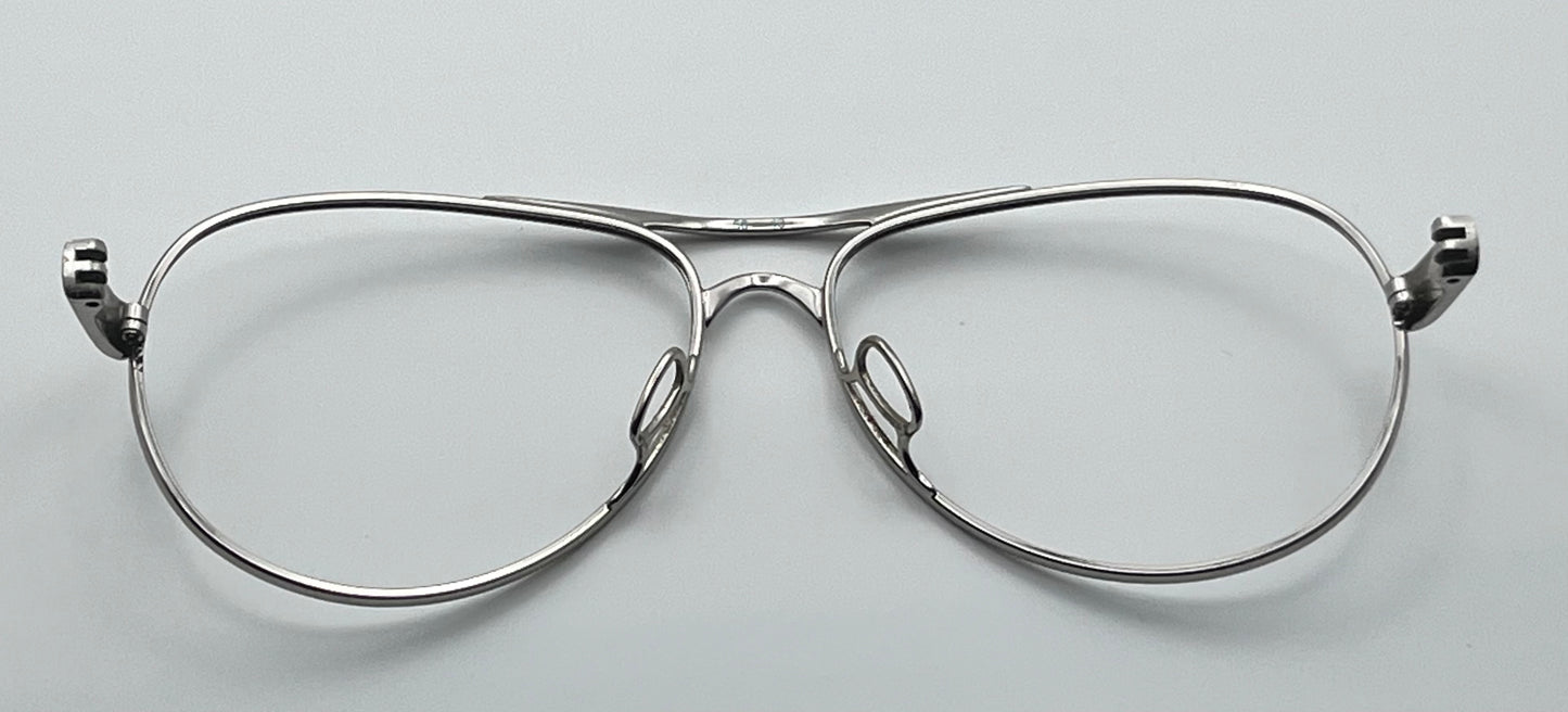 Oakley Tie Breaker Front Face Silver