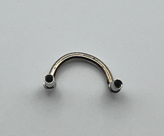 Costa Del Mar Vintage Country Club Nose Bridge Silver