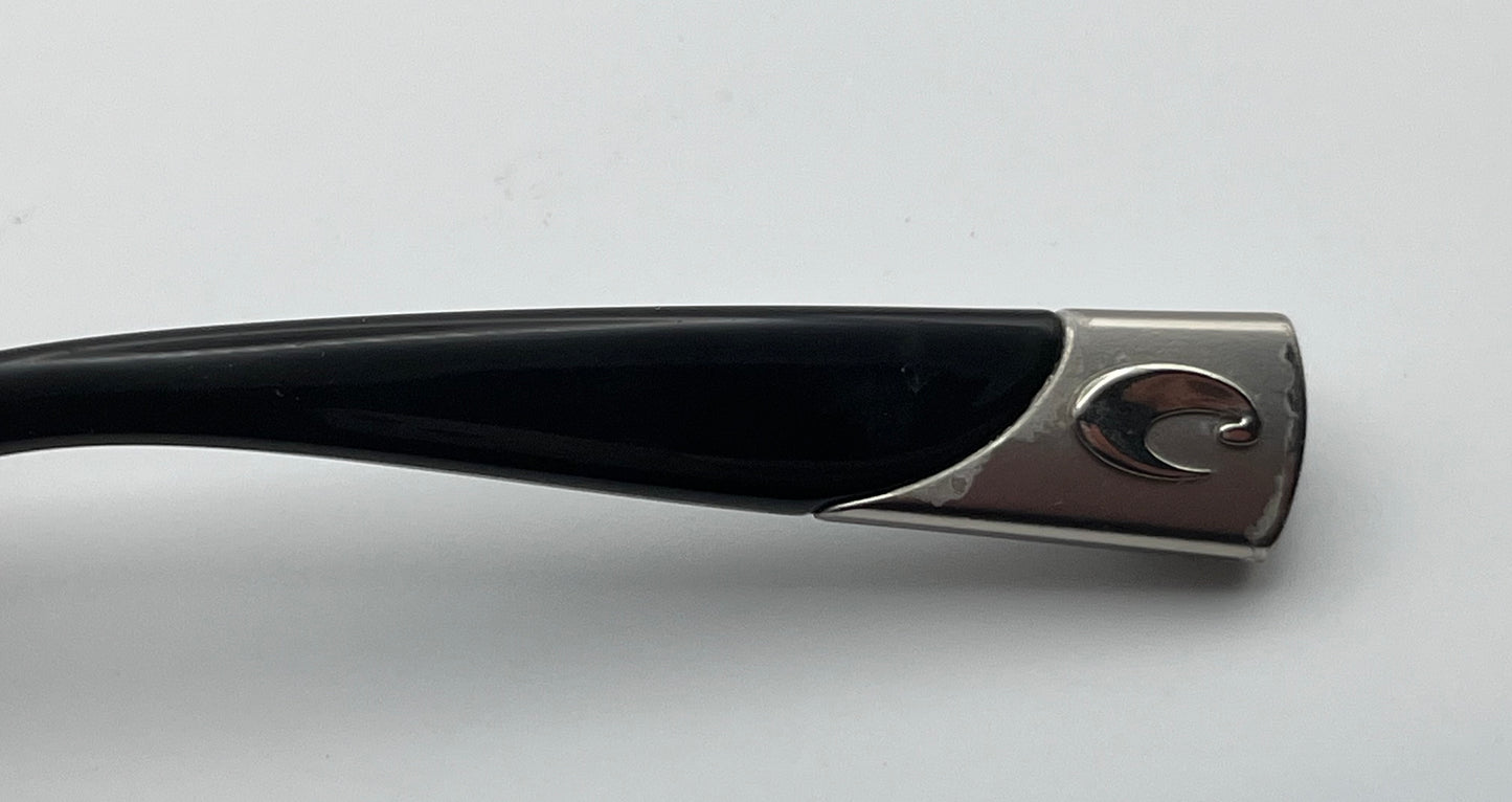 Costa Del Mar Inlet Right Temple Silver/black