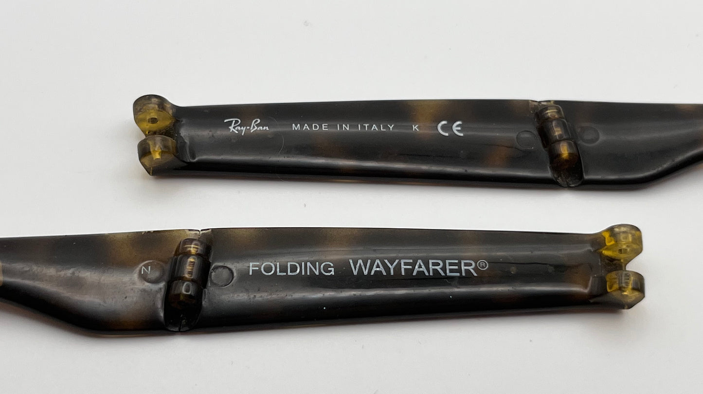Ray Ban Folding Wayfarer Both Temples Tortoise