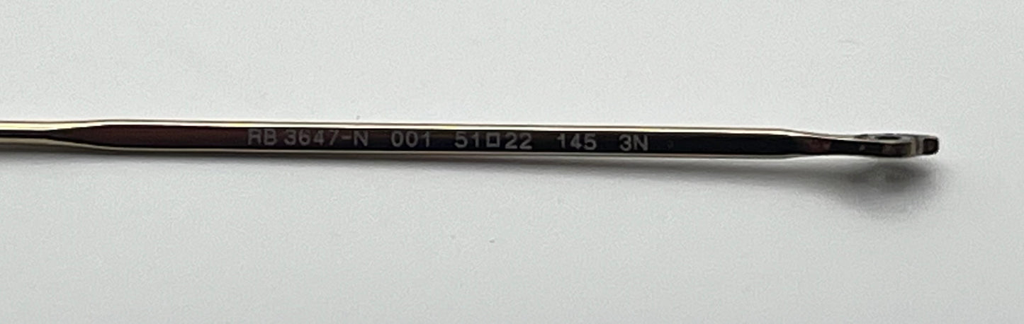 Ray Ban 3647 Left Temple Gold/blue