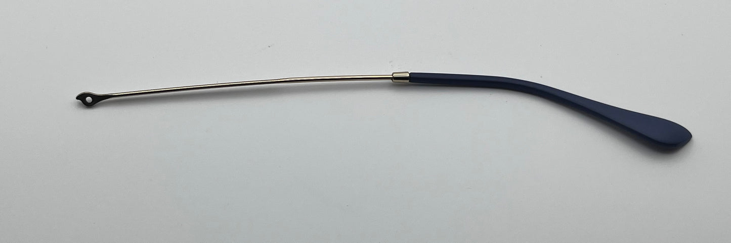 Ray Ban 3647 Left Temple Gold/blue