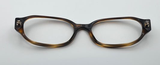 Chanel 5059 Front Face Tortoise