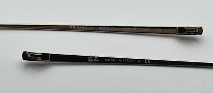 Ray Ban 3583 Both Temples Gold