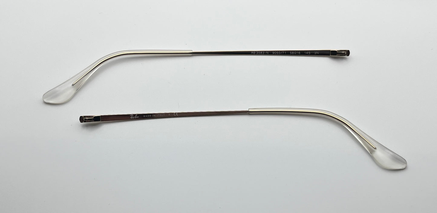 Ray Ban 3583 Both Temples Gold