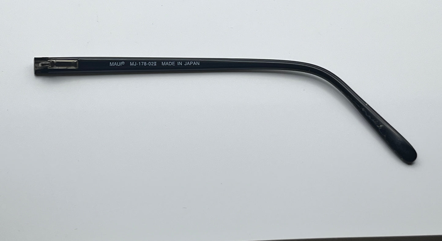 Maui Jim 178 Right Temple Black