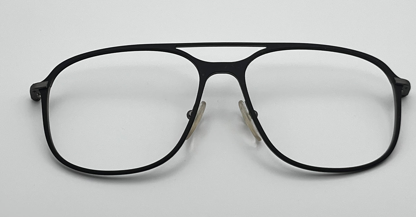 Prada Sps 53t Front Face Matte Black/gray