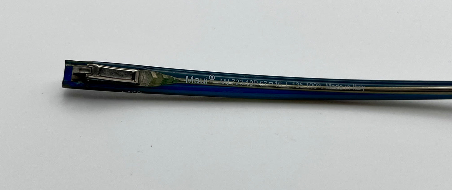Maui Jim 723 Right Temple Tortoise/blue