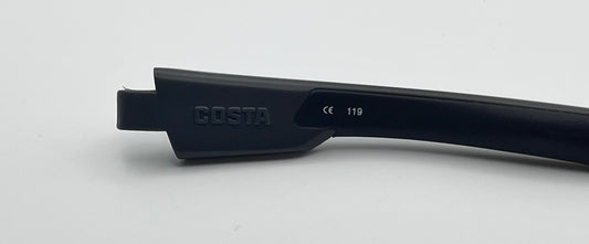 Costa Del Mar Whitetip Right Temple Matte Gray/black