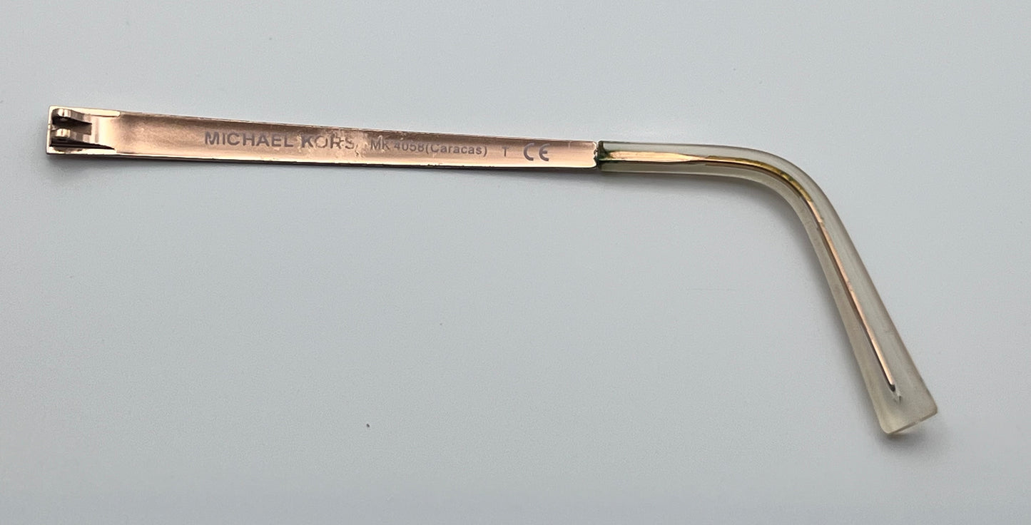 Michael Kors 4058 Right Temple Pink Metal/clear