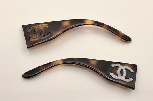 Chanel 5076 Both Temples Tortoise (one Missing Logo)