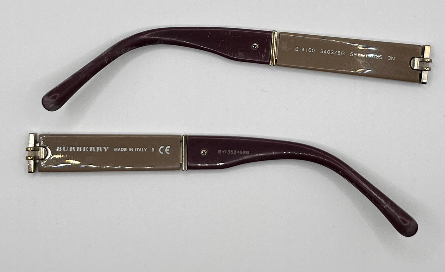 Burberry 4160 Both Temples Pattern/red