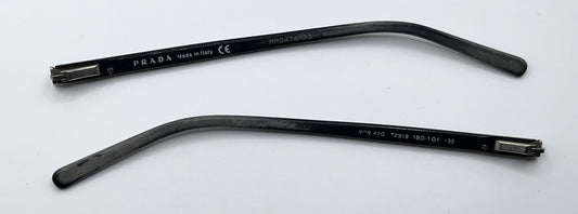 Prada Vpr 62g Both Temples Black