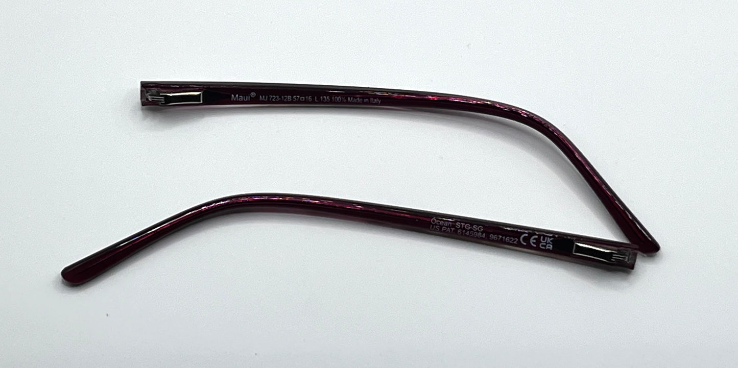 Maui Jim 723 Both Temples Tortoise/pink