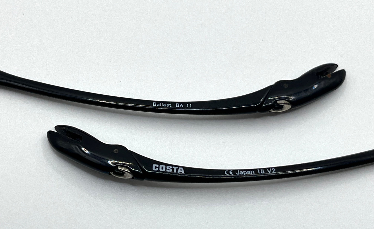 Costa Del Mar Ballast 11 Both Temples   Shiny Black