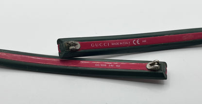 Gucci 1008 Both Temples Green/red