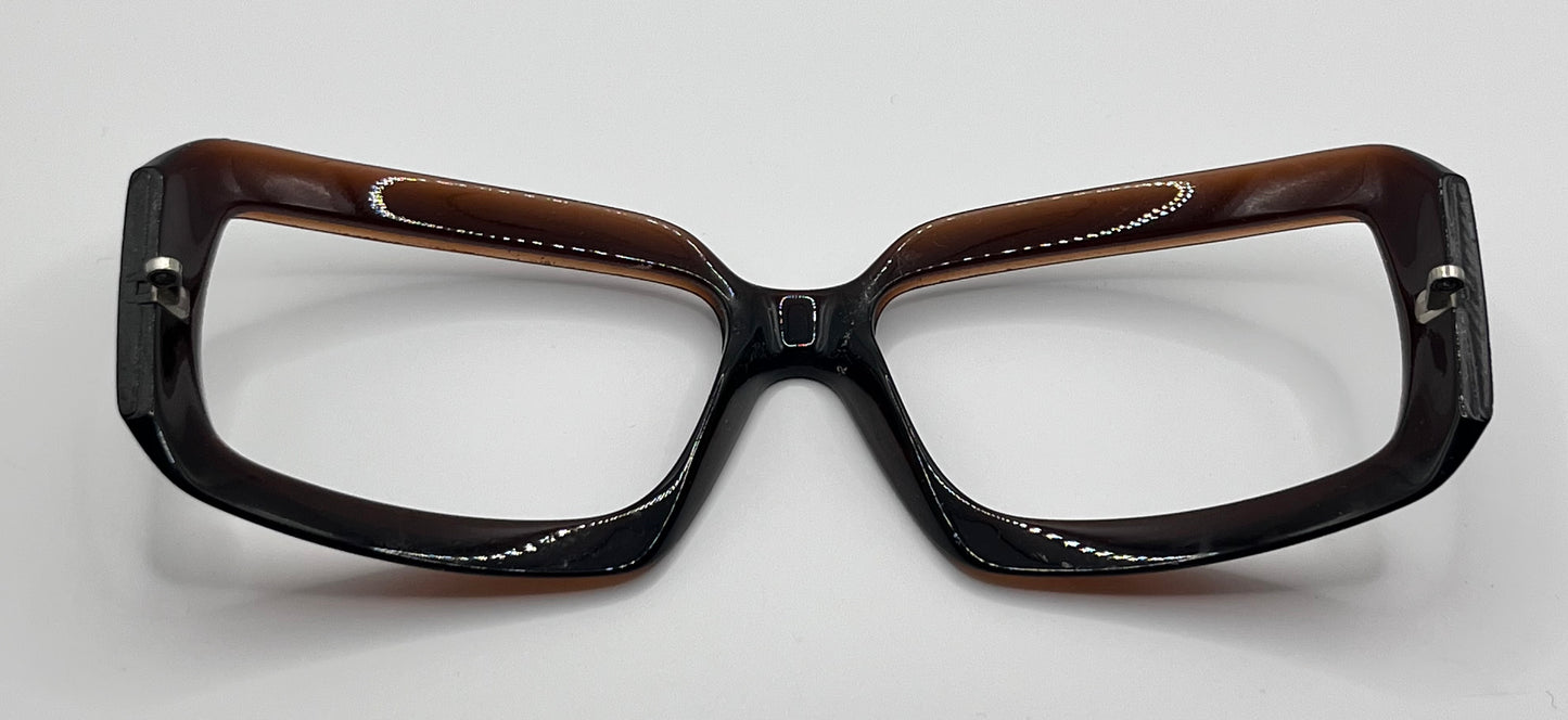 Chanel 5076h Front Face Black/brown Gradient
