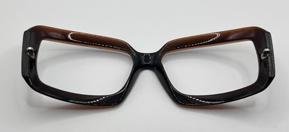 Chanel 5076h Front Face Black/brown Gradient