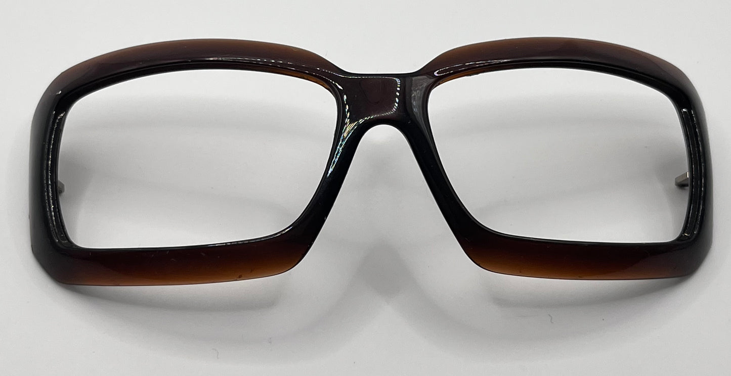 Chanel 5076h Front Face Black/brown Gradient