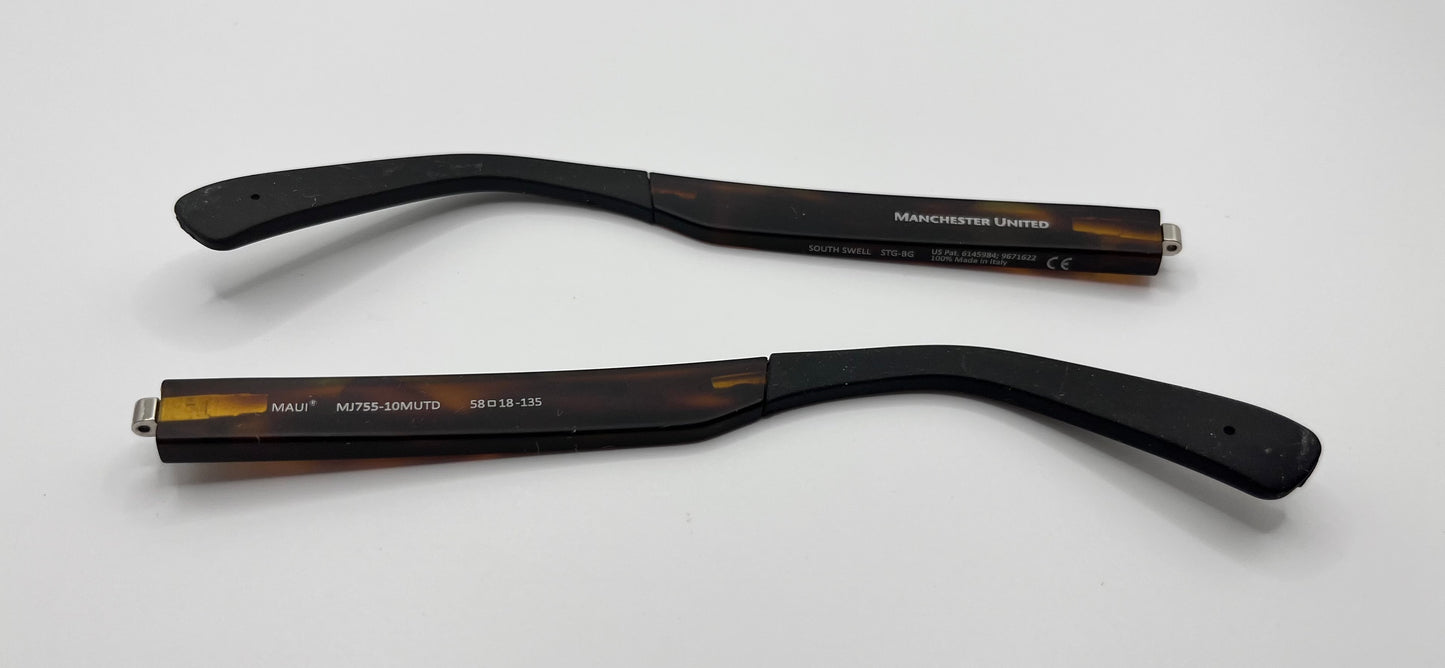 Maui Jim 755 Both Temples Matte Tortoise