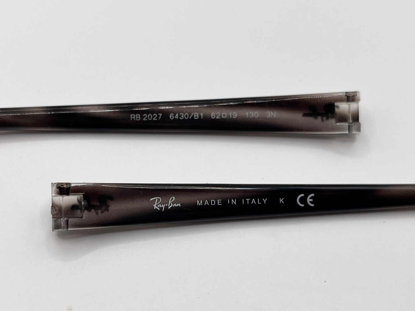 Ray Ban 2027 Both Temples Clear/black