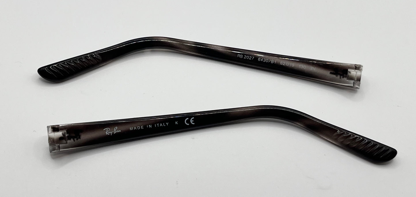 Ray Ban 2027 Both Temples Clear/black