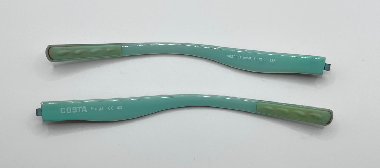 Costa Del Mar Panga Both Temples Tortoise/ Light Green