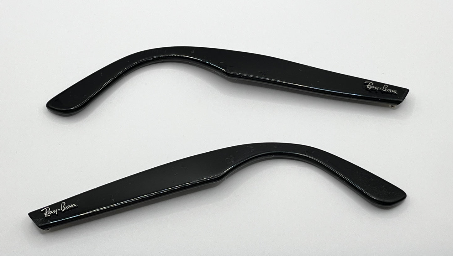 Ray Ban 2140 Both Temples Shiny Black