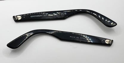 Ray Ban 2140 Both Temples Shiny Black