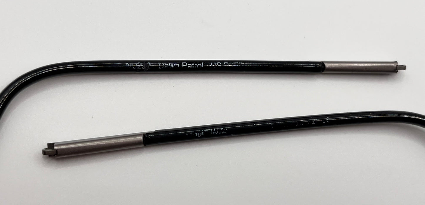Maui Jim 223 Both Temples Shiny Black/metal