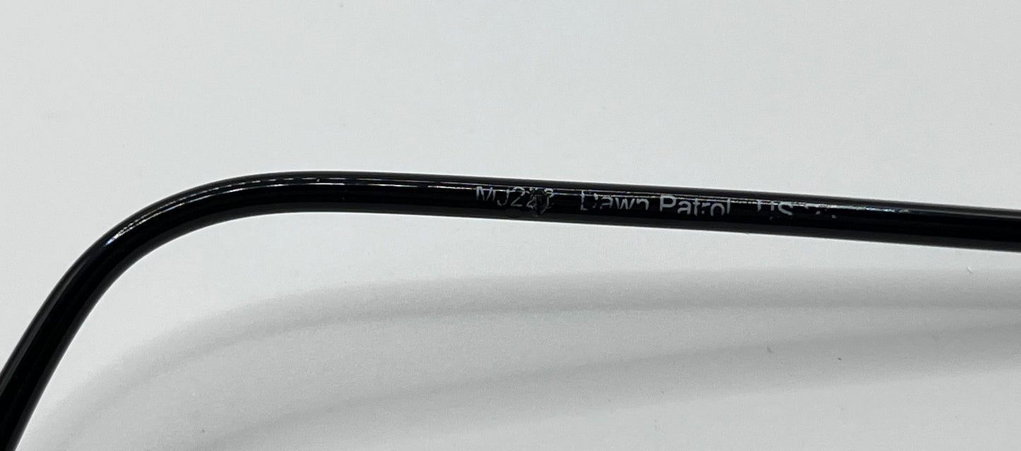 Maui Jim 223 Both Temples Shiny Black/metal