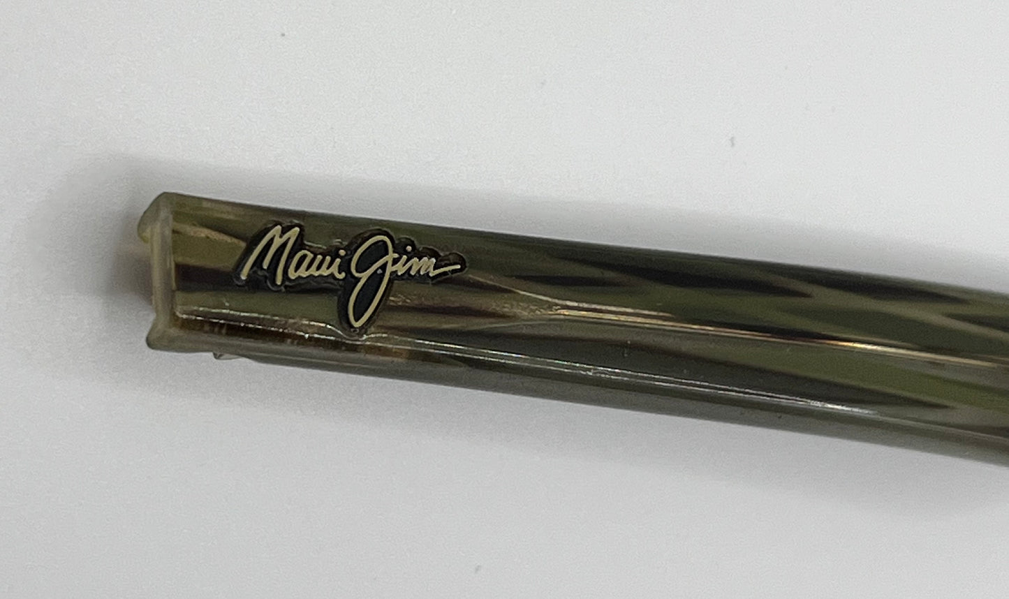 Maui Jim 798 Left Temple Green With Stripes