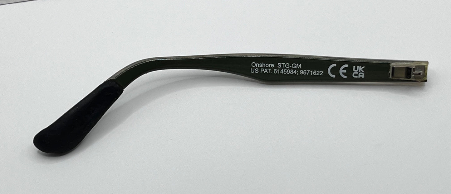 Maui Jim 798 Left Temple Green With Stripes