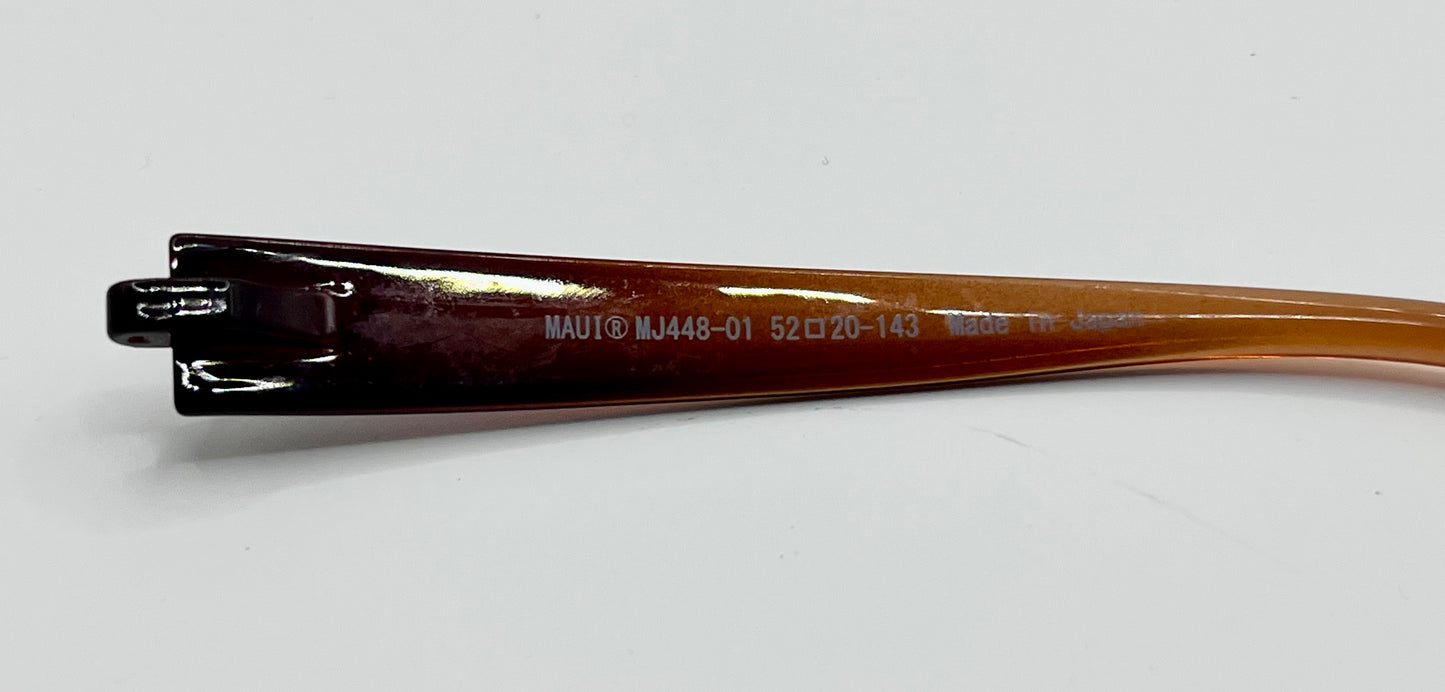 Maui Jim 448 Right Temple Dark Translucent Brown
